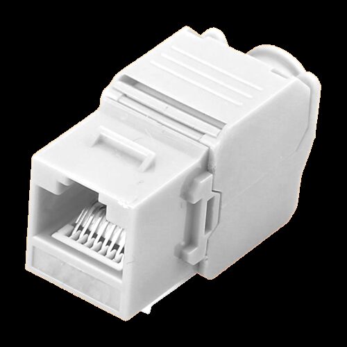 UTP-Kabelanschluss - Ausgangsstecker RJ45 - Kompatible UTP-Kategorie 5E - Einfache Installation ohne Werkzeuge - Geringe Verlust