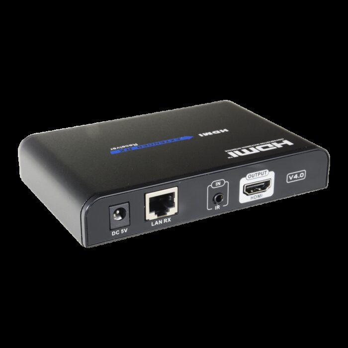 HDMI aktiver Extender 1080p  - Empfänger kompatibel mit HDMI-EXT-PRO-V2 - Bereich 120 m über Kabel UTP Cat 6 - IR-Übertragung -