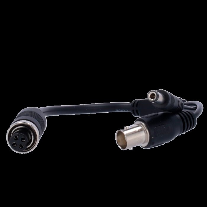 BNC-Adapter - 250 mm Lang - Luftfahrt-Buchse - 2 BNC-Buchse und 2 DC-Stecker - Passt Signal für Recorder an - Für X-Security tra - Image 2